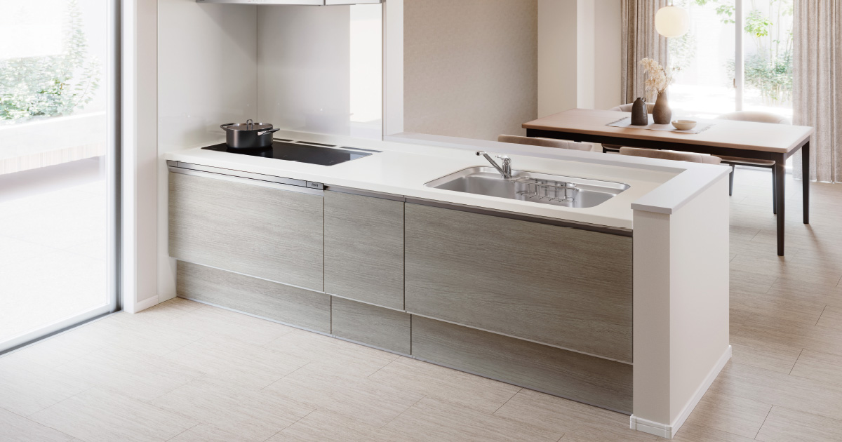 ラクテクエッセンシャルプラン | Sクラス | システムキッチン | 住まい