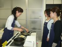 ＩＨクッキングヒーター調理実演