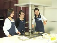 ＩＨクッキングヒーター調理実演