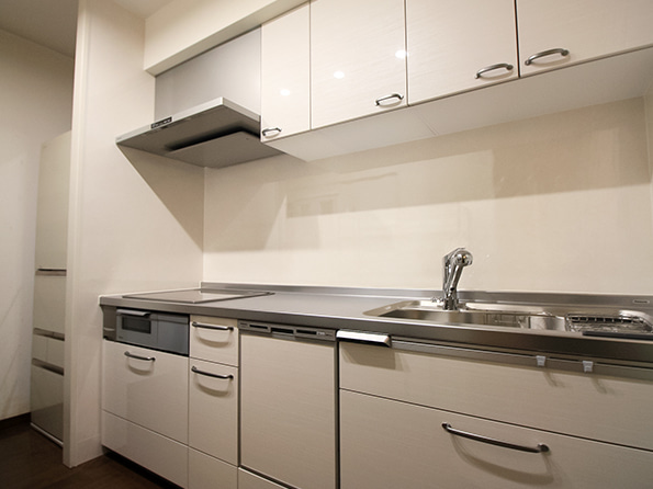 写真：効率よく収納できるキッチン『リフォムス』
