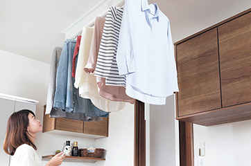 ホシ姫サマ(室内物干しユニット)