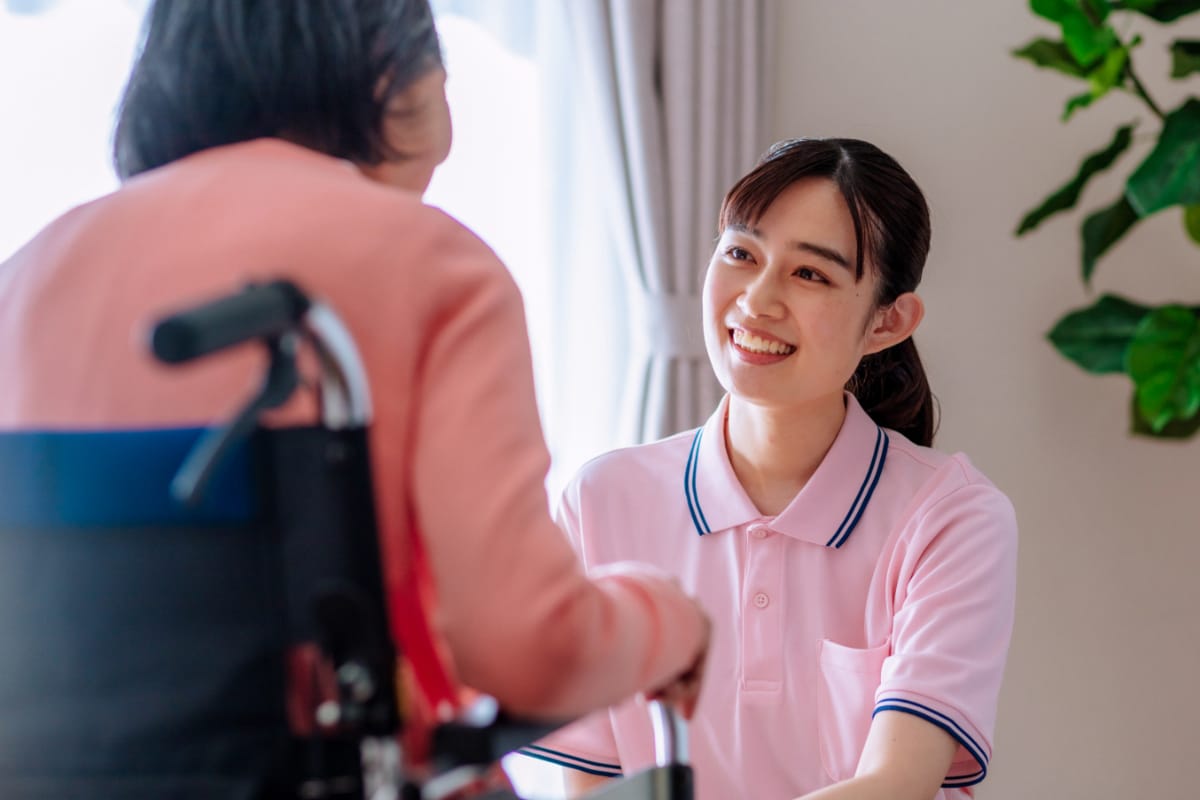 顔なじみのスタッフが対応