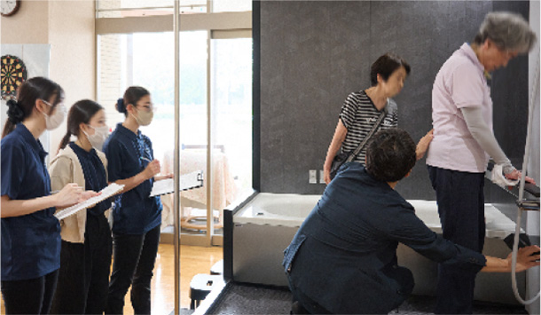 高齢者施設における「ヒートセーフstyle」