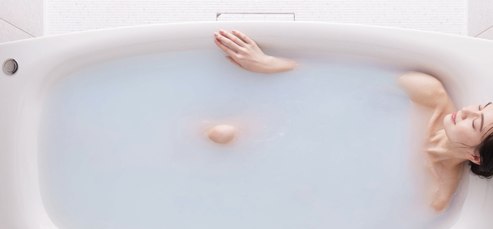 酸素美泡湯の入浴イメージ