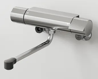 ライン水栓（浴槽側）メタル・吐水パイプあり