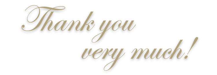Thank you very much!