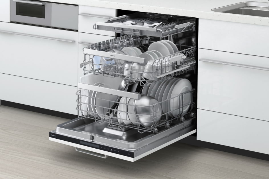 パナソニック ビルトイン食洗機 NP-60EF1WPE フロントオープンタイプ 幅60cm 単品販売用