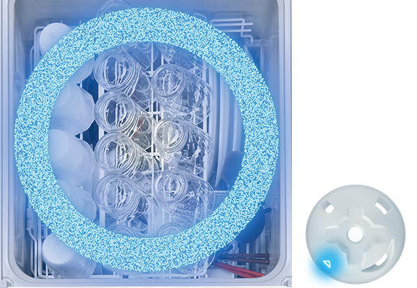 3Dプラネットアームノズル   ビルトイン食器洗い乾燥機K9シリーズ