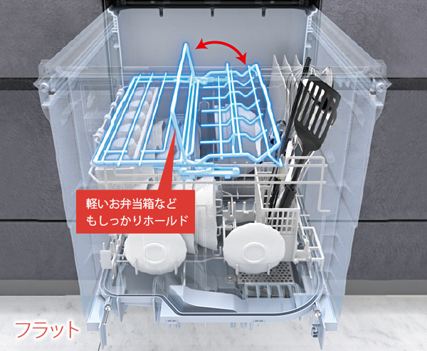 ムービングラック プラス | ビルトイン食器洗い乾燥機（K9シリーズ