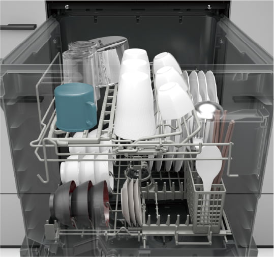 食洗機 ASKO アスコ「17人分 大容量食洗機 DFI777」ビルトイン専用｜ツナシマ