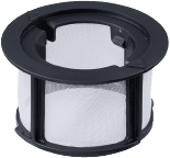 3層構造 残さいフィルター：メッシュフィルター