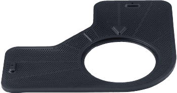 3層構造 残さいフィルター：パンチングフィルター