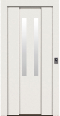 フィブロホワイト柄ドア写真