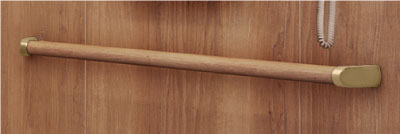 手すりなし／手すり色柄変更　チェリー色