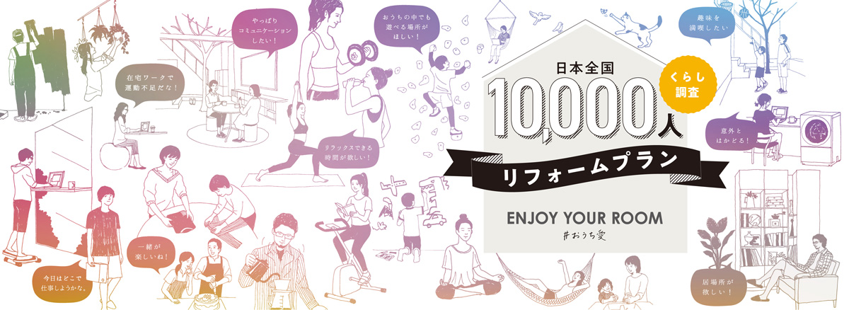 日本全国10,000人くらし調査 リフォームプラン