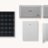 太陽電池モジュール「HIT」 + リチウムイオン蓄電システム + 創蓄連携システムS＋