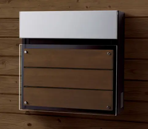 木パネル：エボニーブラウン色