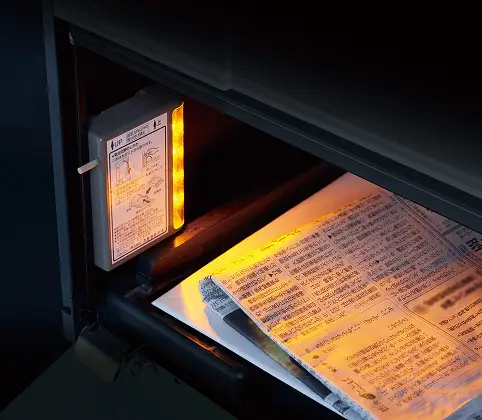 収納物の確認が可能