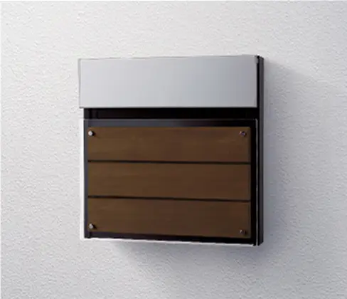 木パネル：エボニーブラウン色