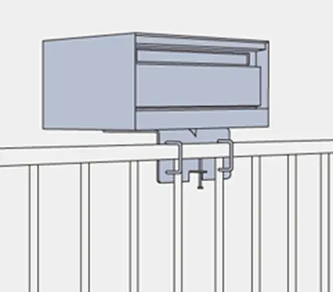 ポールに取り付け※1※2