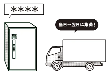 イーコンボライトに番号を要録すると完了