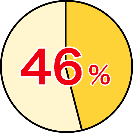 46％