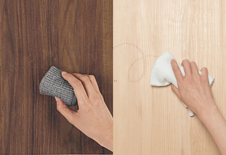 「ベリティスシート」を採用。汚れに強く破れにくい