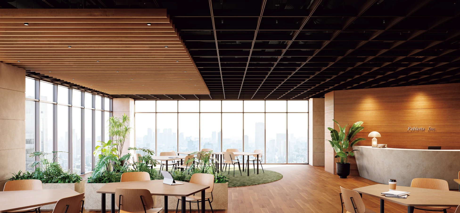 軽量鉄骨下地吊り用 設置事例 イメージ画像