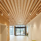 ケアコミュニティみちふの森　エアリライトルーバー 天井仕上げ材直付け用　施工事例02