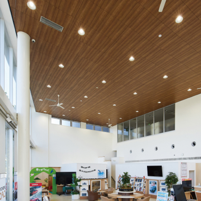 燃軽量天井材エアリライト　納入事例12