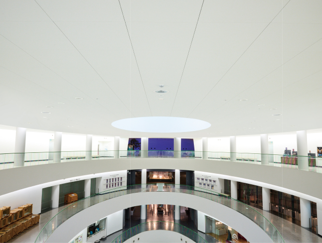 教育（文教）施設　福井県立恐竜博物館　エアリライトスクエアタイプ事例