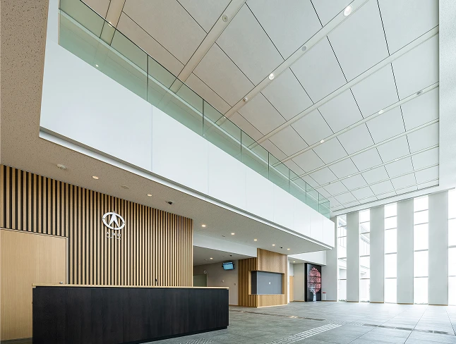 公共施設　群馬県 大泉町庁舎　設備ラインタイプ事例