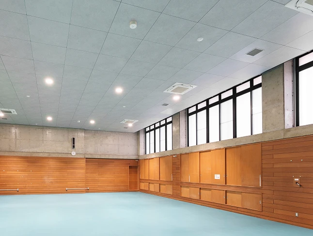 公共施設　京都府 城陽市 市民体育館　スクエアタイプ事例