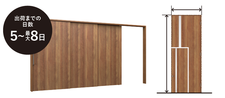 >短納期のオーダー対応