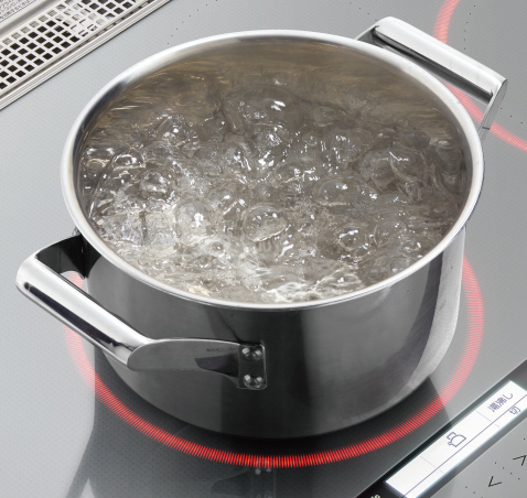 自動湯沸しの写真
