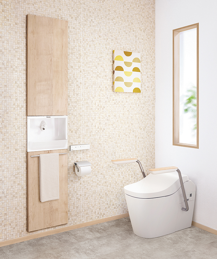 パナソニック　壁埋め込み収納 トイレ・トイレ収納 | プラン集 | 住まいの設備と建材 | Panasonic
