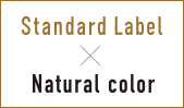 Standard Label × Natural Color