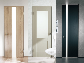 3つのレーベルから自由に選べる内装ドア