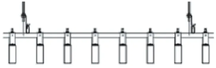 軽量鉄骨下地吊り