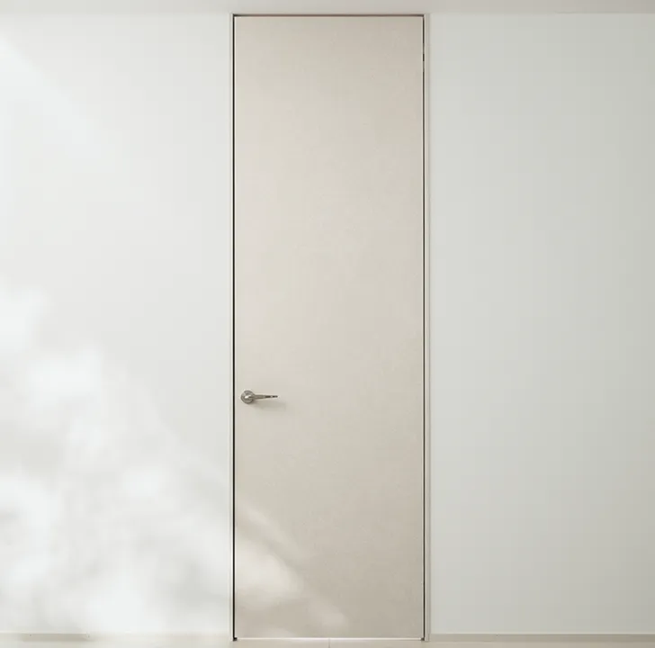 内装ドア：プラスレーベル 空間に溶け込み「ノイズレスなドア」へ