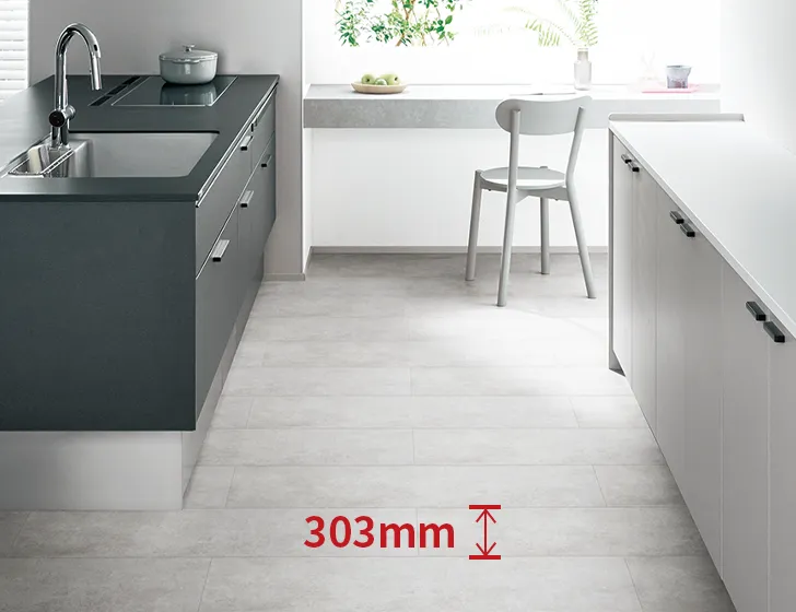 床材：1.5mmリフォームフローリング