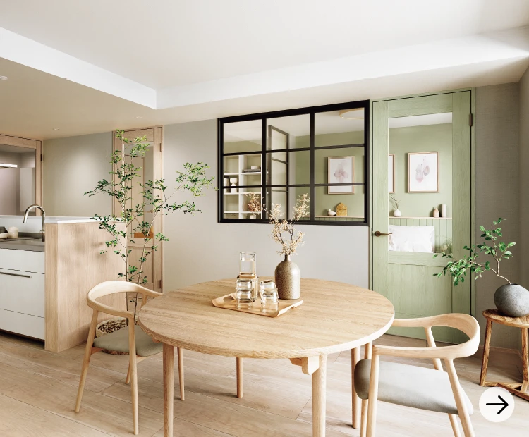 室内窓の活用事例