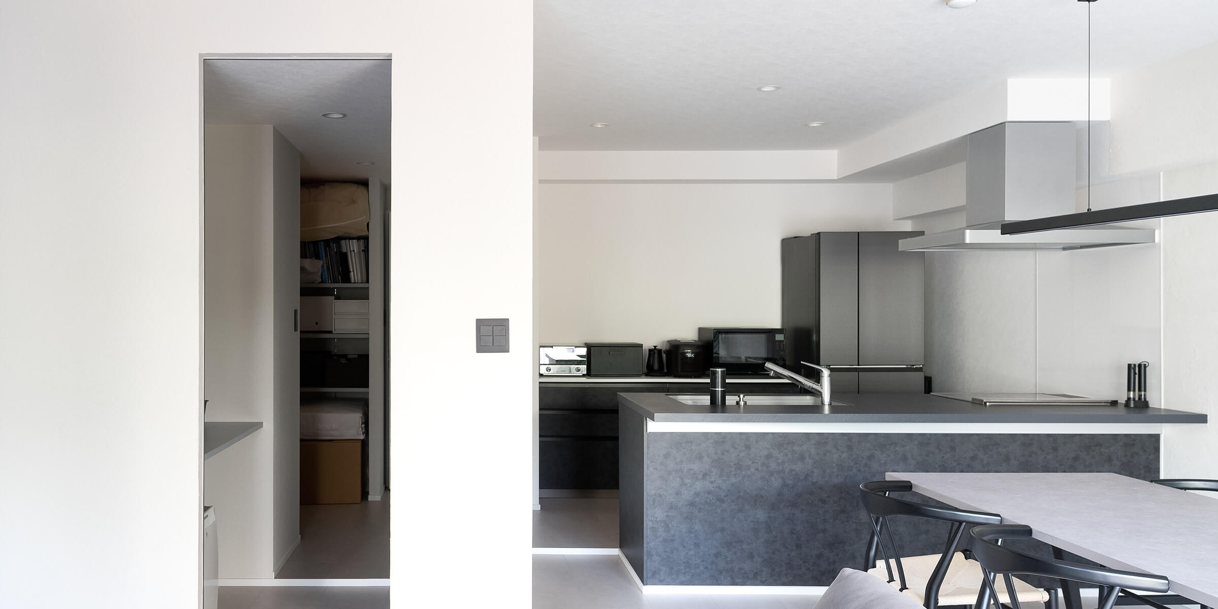 収納起点で実現した、デザインと機能性の両立