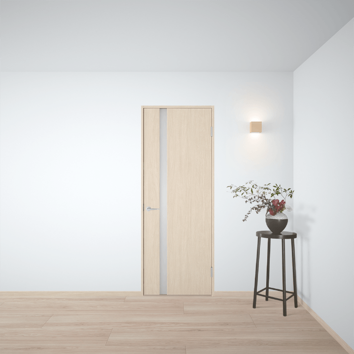 TOP1：グレージュヒッコリー柄