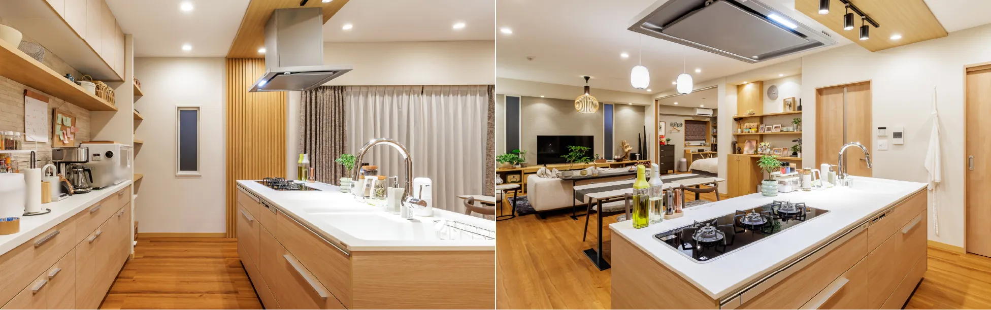 部屋のキッチン画像