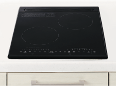 鉄・ステンレス対応 2口IH アイリスオーヤマ（株）製