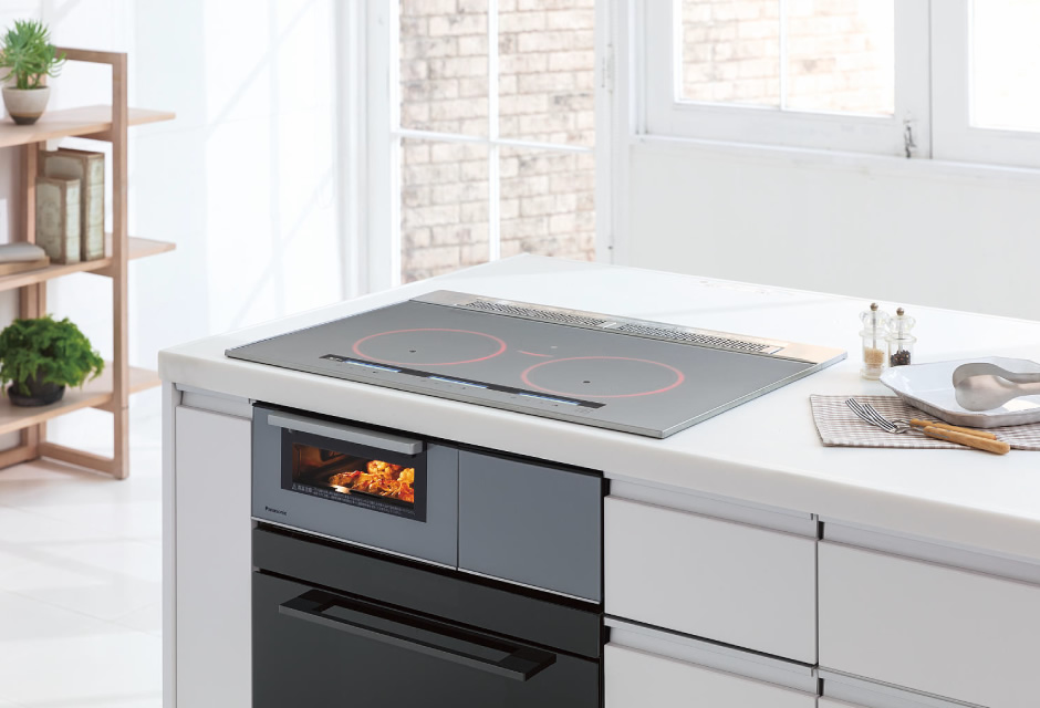 ビルトイン自動調理対応コンロ