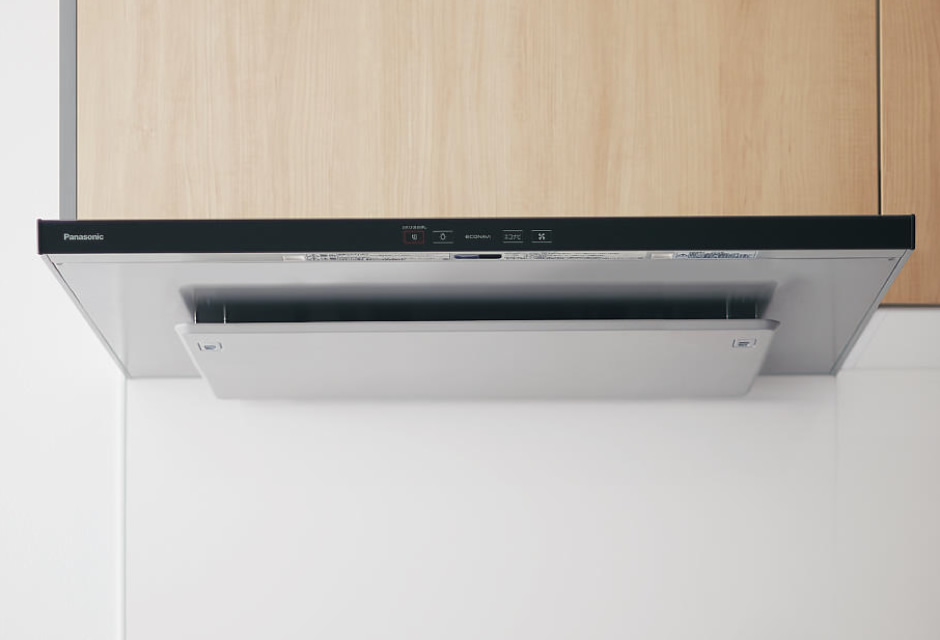 掃除しやすいレンジフード