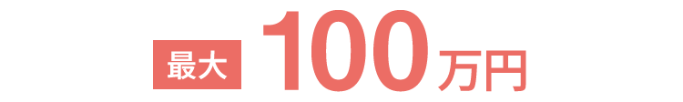 最大100万円