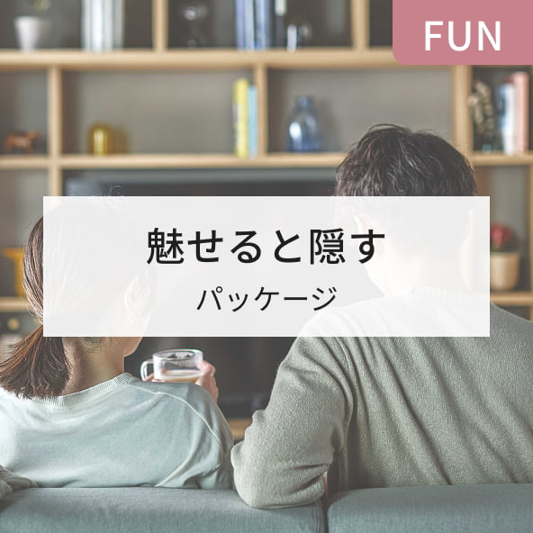 FUN 魅せると隠す パッケージ